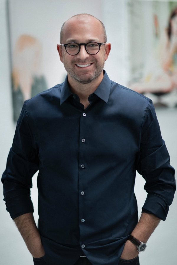 David Shane, communications strategist, in a navy shirt